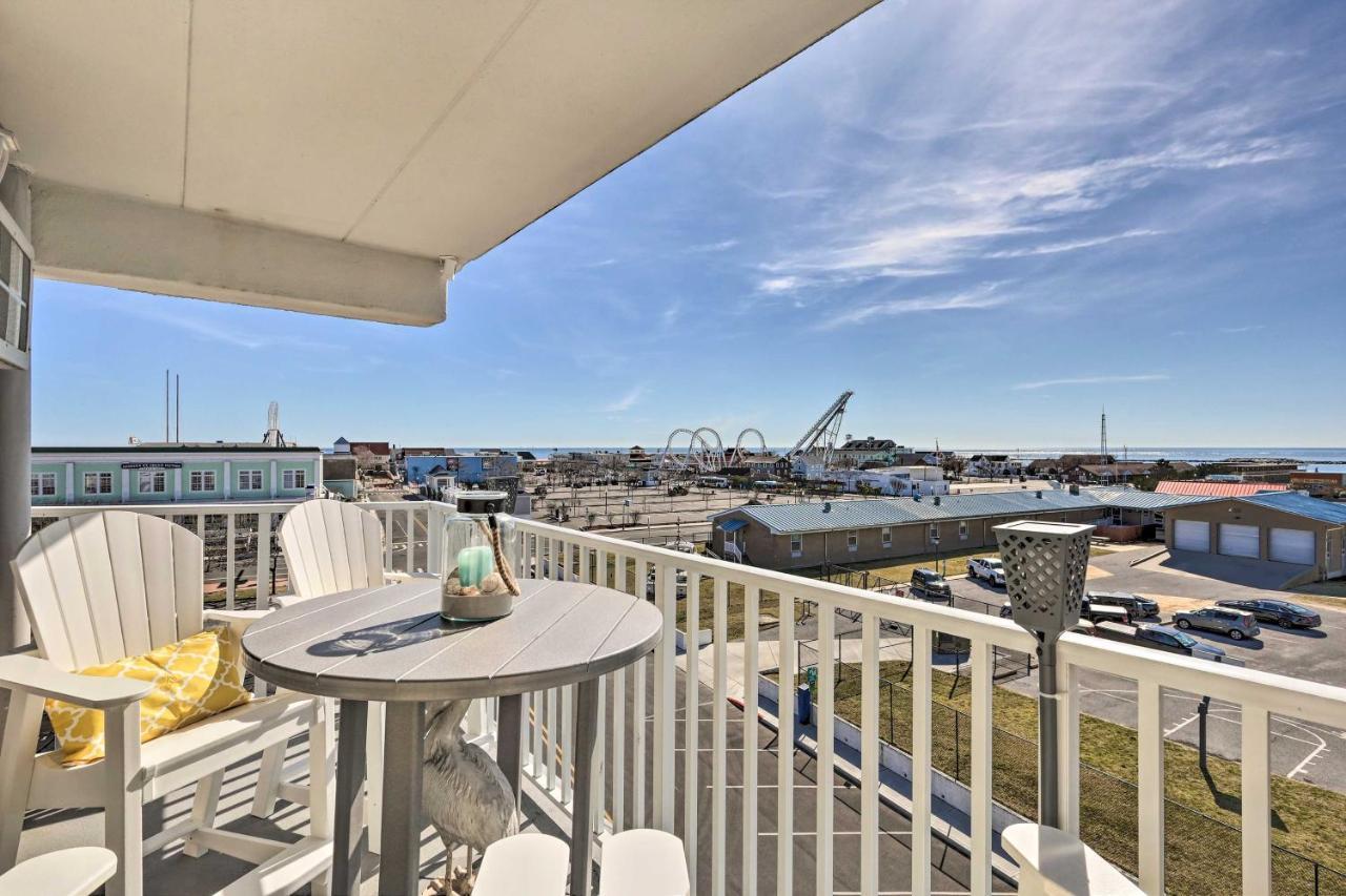 End-Unit Ocean City Condo With Panoramic Views! Exterior photo