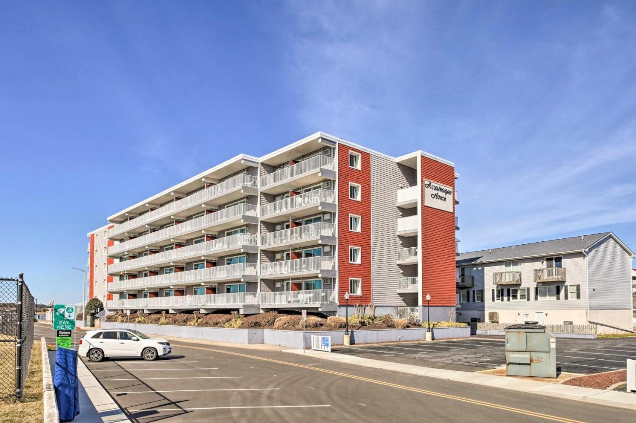 End-Unit Ocean City Condo With Panoramic Views! Exterior photo